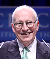 Cheney speaking at CPAC in February 2011.
