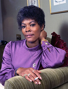 Dionne Warwick in 1973 by Allan Warren.