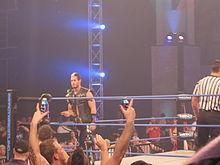 Shelley replacing Bobby Roode at Slammiversary IX.