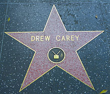 Carey's star on the Hollywood Walk of Fame