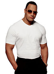 Dwayne Johnson during a photo shoot for Vanity Fair during 2001.