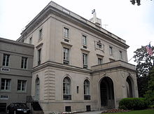 The Brodhead-Bell mansion, the Bell family residence in Washington, D.C., from 1882 to 1889.[102]