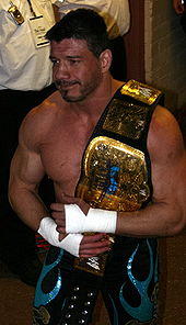 Guerrero as one half of the WWE Tag Team Champions