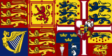 As a Lady of the Garter, Alexandra's banner of arms hung in St George's Chapel, Windsor Castle, during her lifetime despite the objections of Garter Principal King of Arms, Sir Albert Woods. When Woods complained that placing her banner in the Chapel would be unprecedented, "the King promptly ordered the banner to be put up."[90]