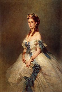 Portrait by Franz Xaver Winterhalter, 1864