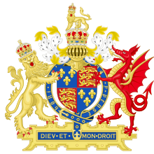 Coat of arms of King Edward VI