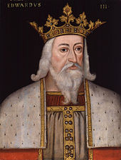 Edward III as he was portrayed in the late 16th century.