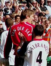 Van der Sar at Fulham.