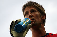 Van der Sar at Euro 2008.