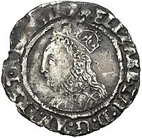 Half groat of Elizabeth I