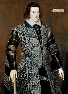 Robert Devereux, 2nd Earl of Essex, by William Segar, 1588