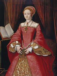 The Lady Elizabeth in about 1546, by an unknown artist