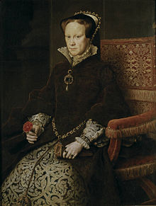 Mary I, by Anthonis Mor, 1554
