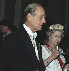 Prince Philip and Elizabeth II, October 1992