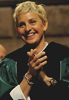 Ellen at Tulane University in 2009