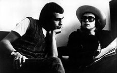 Elton John with Bernie Taupin (left) in 1971.