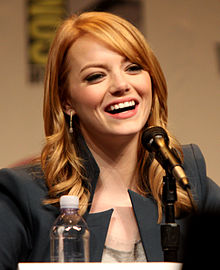 Stone at the San Diego Comic-Con International, March 2012