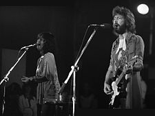 Yvonne Elliman with Clapton promoting 461 Ocean Boulevard in 1975