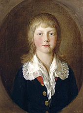 The young Ernest Augustus by Thomas Gainsborough, 1782