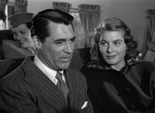 Cary Grant and Ingrid Bergman in Notorious (1946)