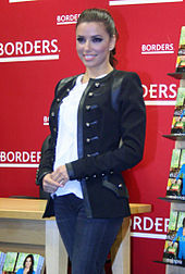 Longoria at a book signing for her book Eva's Kitchen in April 2011