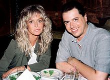 Farrah Fawcett with Craig Nevius. (2008)