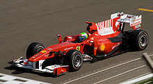 Massa at the 2010 Bahrain Grand Prix.