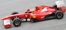 Massa at the 2011 Malaysian Grand Prix.