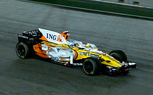Alonso took a surprise victory at the 2008 Singapore Grand Prix.