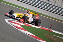 Alonso at the 2009 Turkish Grand Prix