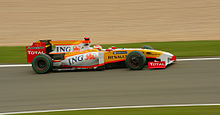 Alonso finished seventh in Germany