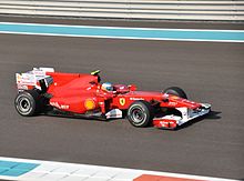 Alonso led the championship heading into the final race in Abu Dhabi, but he was unable to pass Vitaly Petrov, as Sebastian Vettel took victory in the race to win the title