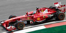 Alonso at the 2013 Malaysian Grand Prix