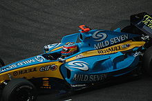 Alonso rounded off 2005 with victory at the 2005 Chinese Grand Prix.