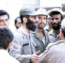 Khamenei during Iran-Iraq War