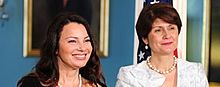 U.S. Public Diplomacy Envoy Fran Drescher and Goli Ameri