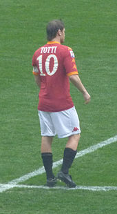 Totti during the 2010–11 season.