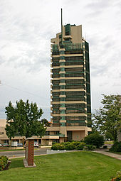 Wright's Price Tower in Bartlesville, Oklahoma