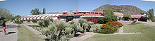 Taliesin West Panorama from the "prow" looking at the "ship"