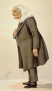 Liszt as caricatured in 1886 by Vanity Fair's "Spy"