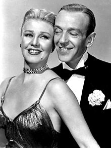 with Ginger Rogers in The Barkleys of Broadway