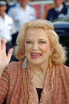 Rowlands at the 2006 Cannes Film Festival.