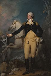 General George Washington at Trenton by John Trumbull, Yale University Art Gallery (1792).