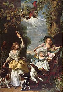 The Three Youngest Daughters of King George III. c. 1785 Oil on canvas by John Singleton Copley