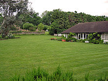 Harrison's house, Kinfauns in Surrey, which he shared with Pattie Boyd