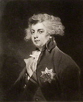 Portrait of George published by Sir Joshua Reynolds in 1785.