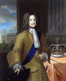 Portrait of King George by Georg Wilhelm Lafontaine (1680–1745).