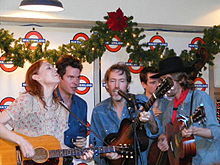 The Dave Rawlings Machine performing at Waterloo Records in Austin, Texas, 2009