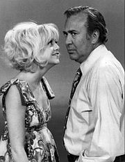 Comedy skit with Carl Reiner on Rowan & Martin's Laugh-In, 1970.