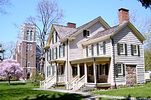 Caldwell Presbyterian Church and parsonage, birthplace of Grover Cleveland